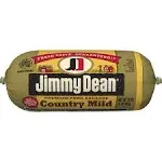 Jimmy Dean Pork Sausage, Premium, Country Mild - 16 oz