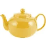 Rsvp Stoneware Teapot Yellow