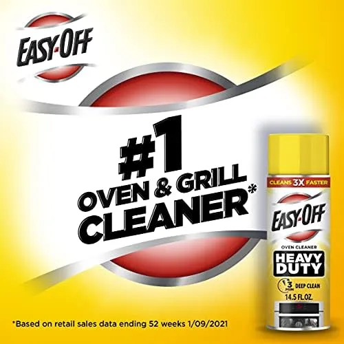 Easy-Off Heavy Duty Oven Cleaner, Regular Scent 14.5 oz Can