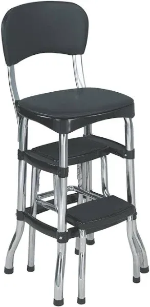 COSCO Retro Step Stool and Counter Chair