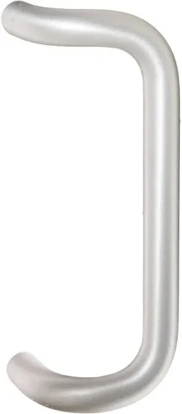 Rockwood BF157.28 Aluminum 90-Degree Offset Door Pull, 1&#034; Diameter x 10&#034; Center-