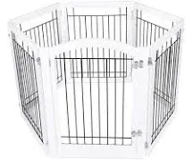 BirdRock Home 30-in H Freestanding Expandable Pet Gate