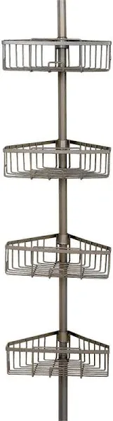 Zenna Home Tension Pole Shower Caddy