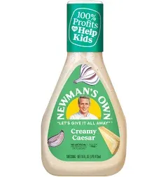 Newman's Own Salad Dressing, Caesar, 16oz bottle