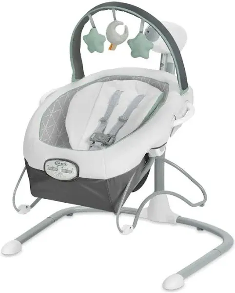 Graco Soothe 'N Sway LX Baby Swing with Portable Bouncer