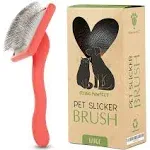 Efficient Grooming with Patent Pending Design: Pet Slicker Brush for All Breeds