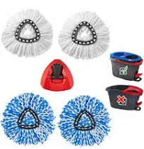 N Kam 4 Pcs Spin Mop Head Replacement