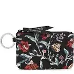 Vera Bradley Zip ID Case - Perennials Noir