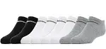 NEW 8 PAIRS NIKE SOCKS KIDS SIZE 10C-3Y LIGHT WEIGHTED NO SHOW White