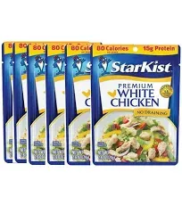 Starkist White Chicken, Premium - 2.6 oz