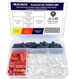 Bulvack 96 Pcs 15/30/45 Amp Power Connectors Assortment Kit