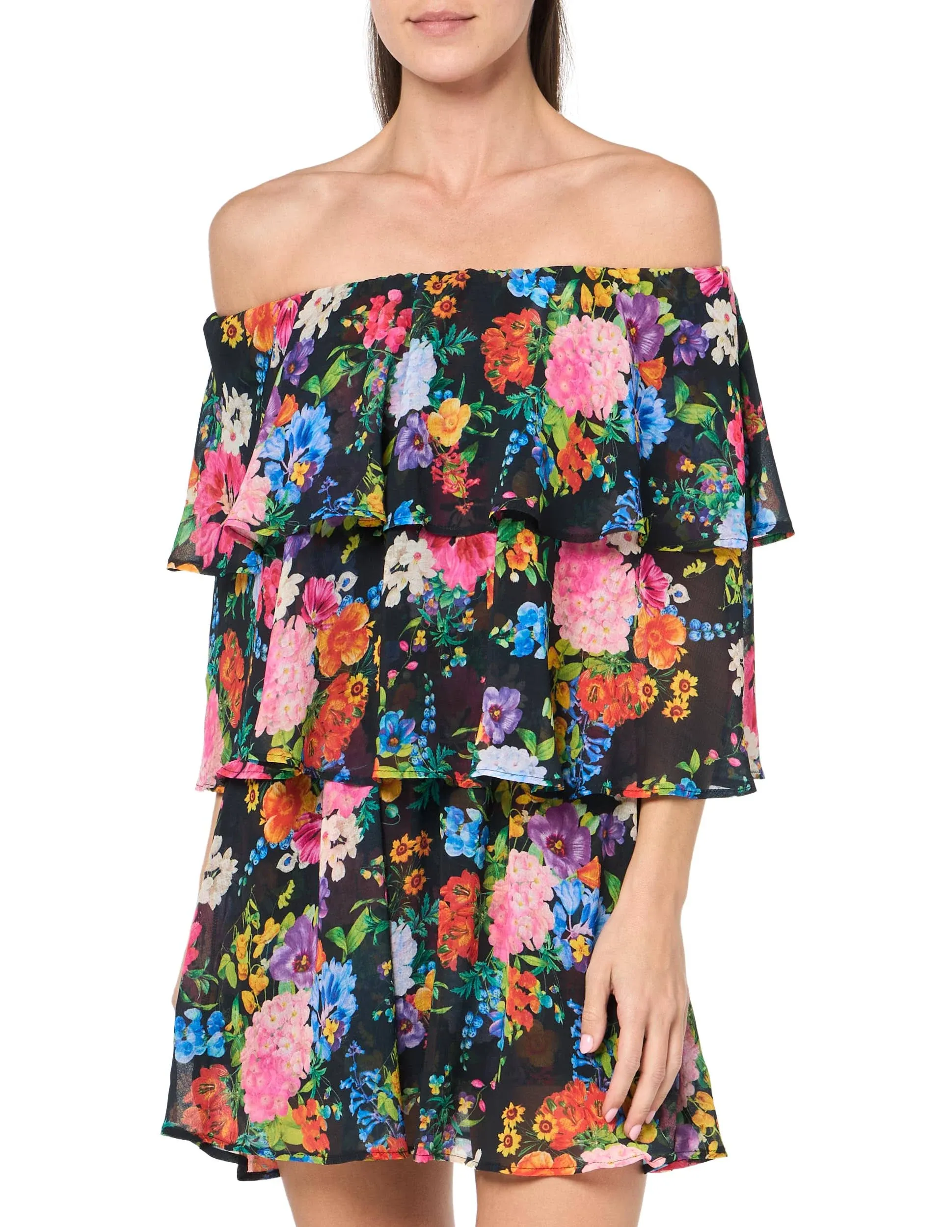 Show Me Your Mumu Womens Triple Decker Romper