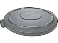 Rubbermaid FG263100GRAY BRUTE Gray Lid for 2632 Container