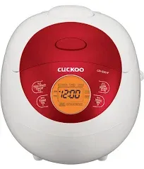 Cuckoo CR-0351F Electric Heating Rice Cooker (Red), 7.80 x 8.90 x 11.50 Red 