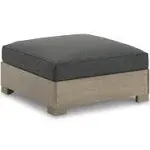 Citrine Park Outdoor Ottoman with Cushion