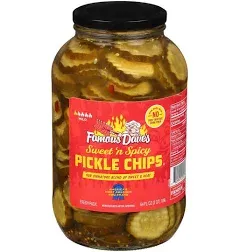 Famous Dave's Mild Sweet 'N Spicy Pickle Chips