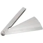 Silver Steel Blade Feeler Gauge Gap Filler 0.02-1mm Thickness Gage Measure Tool