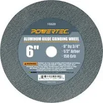 15520 Aluminum Oxide Grinding Wheel 150 Grit 6 inch