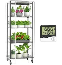 Sagrynfp Mini 5-Tier Greenhouse