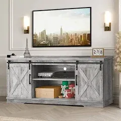 IDEALHOUSE Farmhouse TV Stand