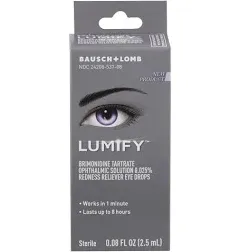 Lumify Eye Drops, Redness Reliever, Sterile - 0.25 fl oz