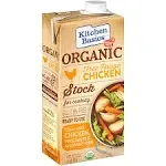 Kitchen Basics Organic Free-Range Chicken Stock, Heart Healthy, No MSG, USDA Certified Organic, Gluten Free, 32 Ounce (Pack of 12)