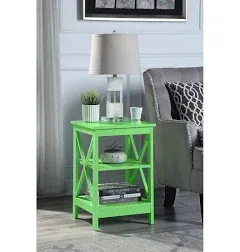 Convenience Concepts Oxford End Table with Shelves