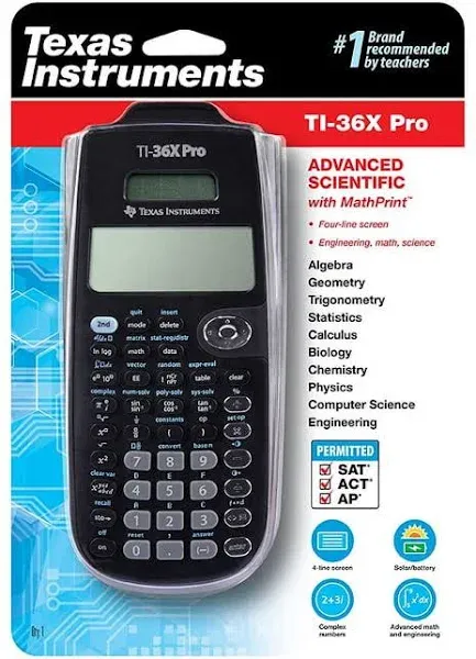 Texas Instruments TI-36X Pro Engineering MATH Scientific Calculator *NEW*