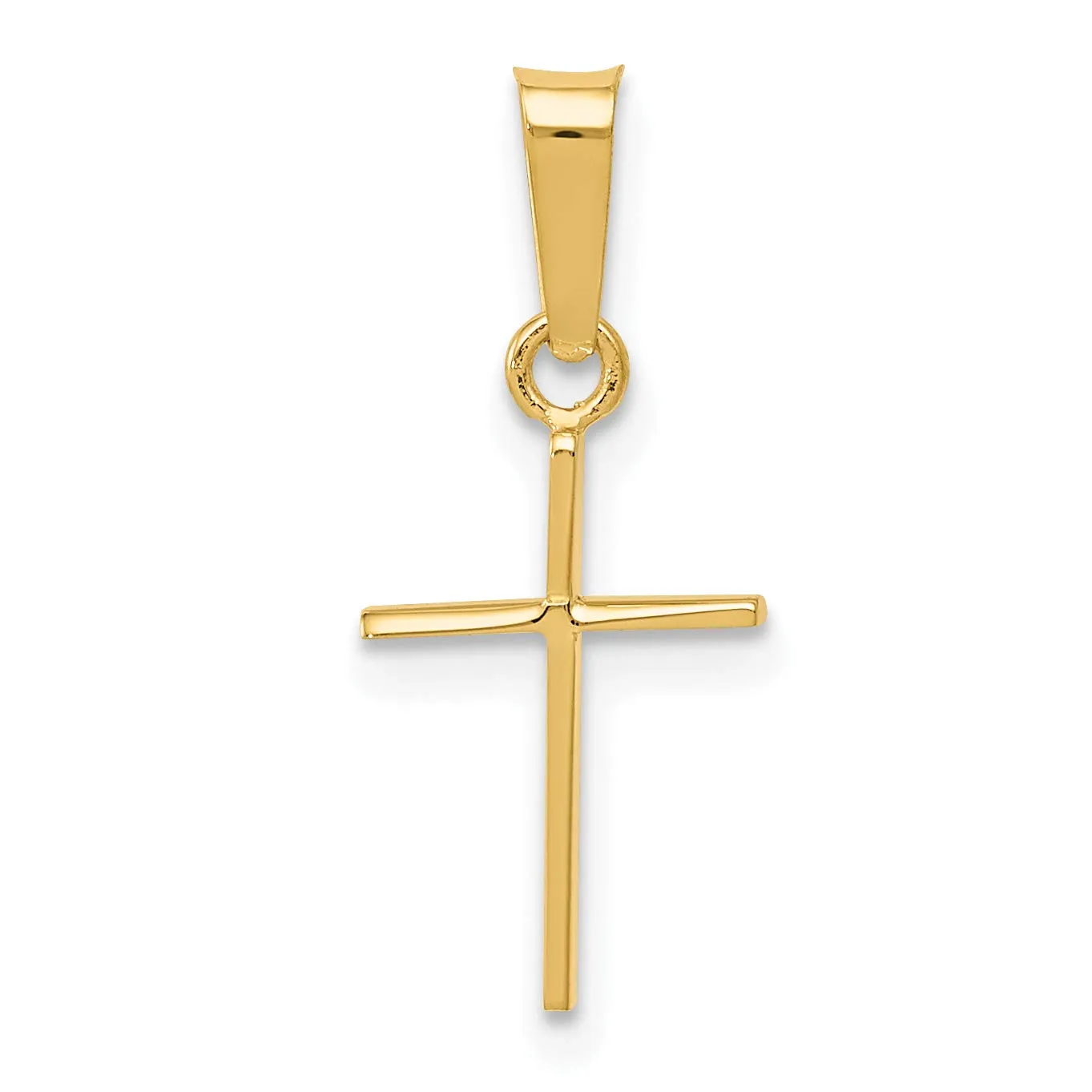 14k Polished Cross Pendant XR128  | eBay