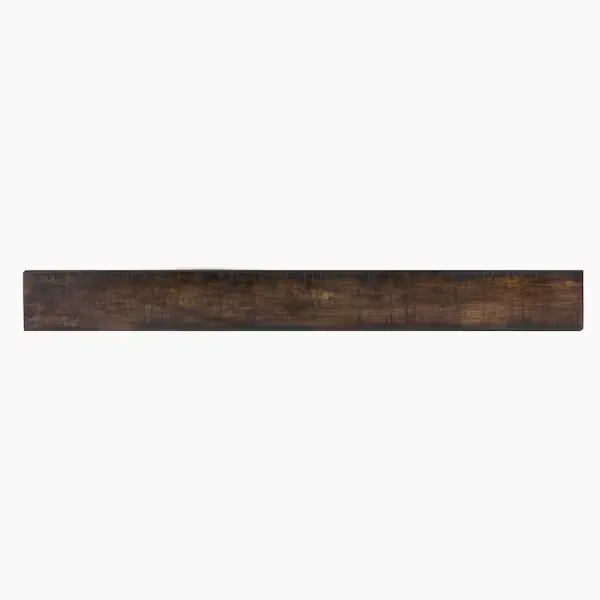 Rustic 60 in. Dark Chocolate Mantel