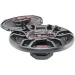 DS18 G6.9Xi GEN-X 6x9 3-Way Coaxial Speakers 180 Watts 4-Ohm with Mylar Dome Tweeters - Grill Included - Full Range Speaker Great for Car Stereo Sound System - Pair