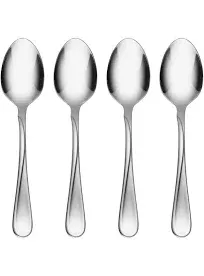 Set of 4 Oneida Flight Reliance Soar stainless teaspoons glossy