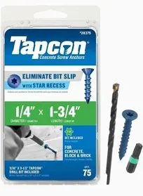 Tapcon Concrete Screw Anchor