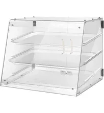 YBSVO 3-Tier Commercial Bakery Display Case with Rear Doors