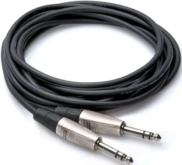 Hosa HSS-005 REAN 1/4" TRS to Same Pro Balanced Interconnect Cable