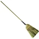 LaPrima Shops Authentic Hand Made All Broomcorn Broom (54-Inch/Medium)