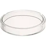 Ronyes Lifescience Glass Petri Dish Petri Plates Tissue Culture Plate 5 Pcs (90 mm) JJ380456