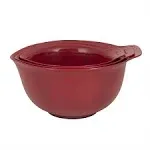 KitchenAid Universal Nesting Plastic Mixing Bowls, Set Of 3, 2.5 quart, 3.5 quart, 4.5 quart, Non Slip Base with Easy Pour Spout to Reduce Mess, Dishwasher Safe, Empire Red