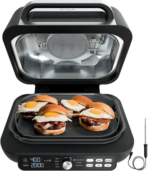 Ninja IG651 Foodi Smart XL Pro 7-in-1 Grill/Griddle Combo - - Scratch & Dent