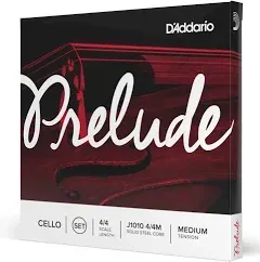 D'Addario J1010 Prelude Cello 4/4 Scale Medium Tension