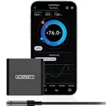 AC Infinity CLOUDCOM A1, Mini Smart Thermo-Hygrometer with Data App, 12 ft. Sensor Probe