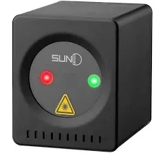 SUNY Mini Portable Cordless DJ Lights Rechargeable RG Aurora Patterns Gobo Projector Sound Activated Music Disco Party Lights for Outdoor Travel Camping Disco Live Show Home Dance Holiday Birthday