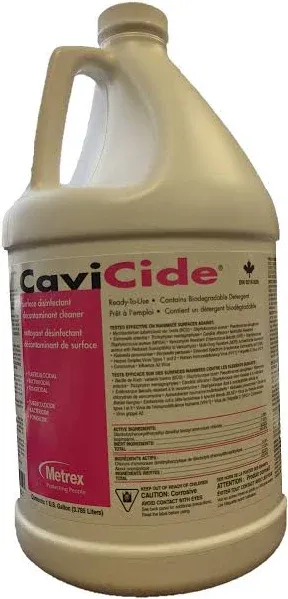 Metrex 13-1024 Cavicide Surface Disinfectant Decontaminant Cleaner, 24 oz