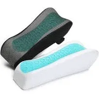 Chair Ergonomic Armrest Cooling Gel Pads Elbow Pillow Pressure Relief Office ...