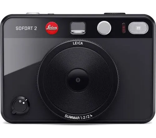 UNUSED Leica SOFORT 2 Black Hybrid Instant Camera unopened From JAPAN