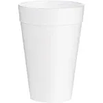 Dart White Foam Drink Cups, 32 oz., 500/Carton