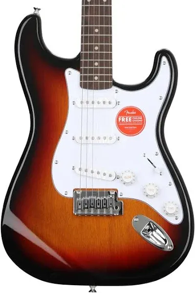 Squier Affinity Series Stratocaster, Laurel Fingerboard, 3-Color Sunburst