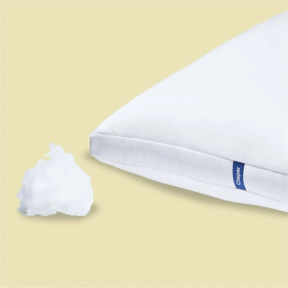  Sleep Essential Cooling Pillow, Standard, White 