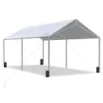 Quictent 10x20ft Upgraded Heavy Duty Car Canopy