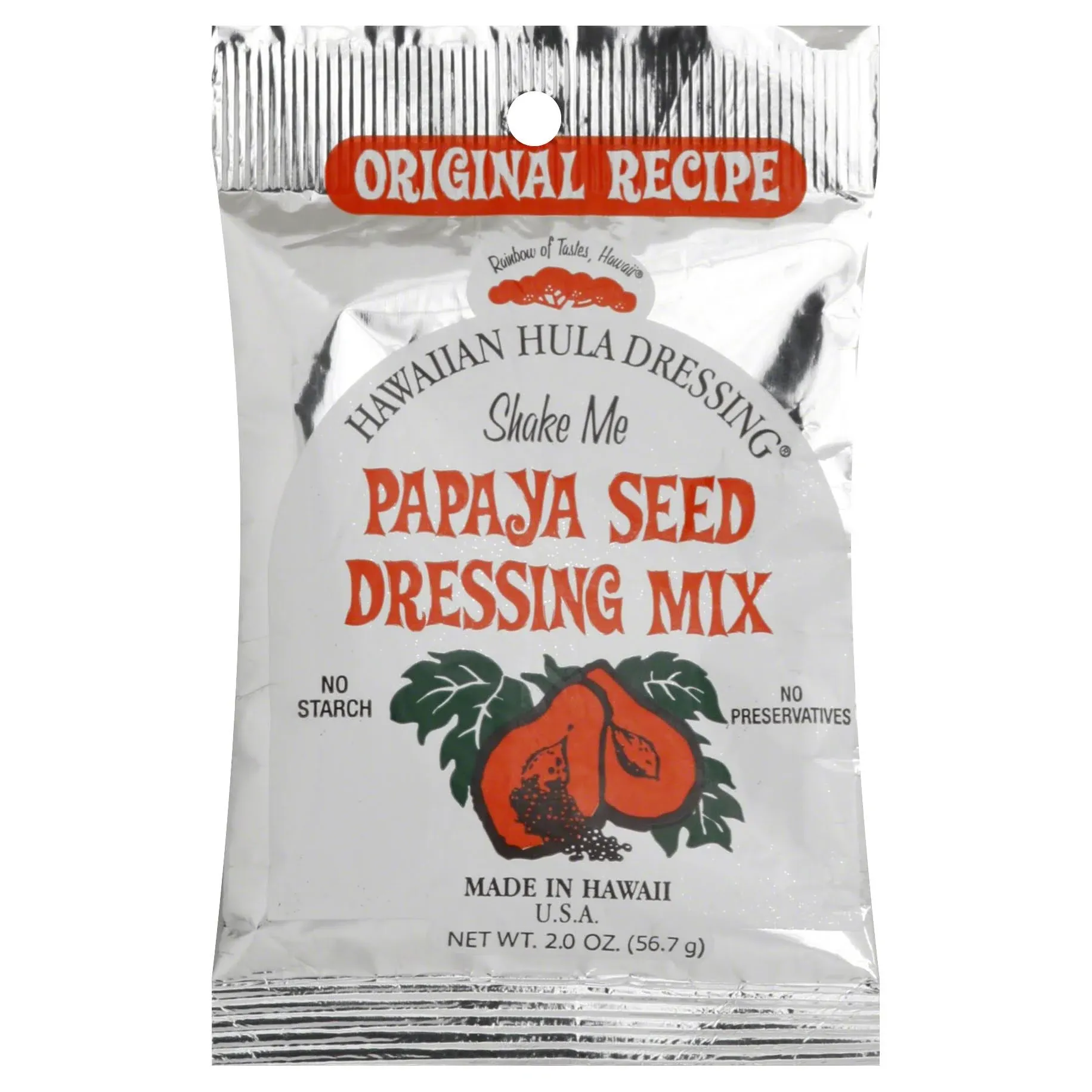 Hawaiian Hula Dressing Papaya Seed